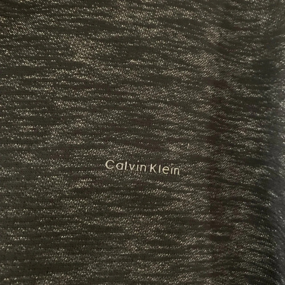 Calvin Klein Jacket Men's Large Black Lightweight Full Zip - Picture 3 of 6